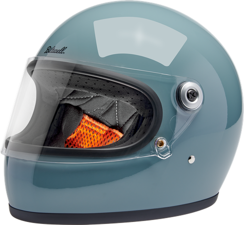 BILTWELL 1003-134-502 Gringo S Helmet - Gloss Agave Blue Small