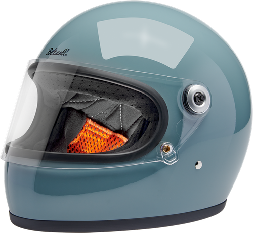 BILTWELL 1003-134-506 Gringo S Helmet - Gloss Agave Blue 2XL
