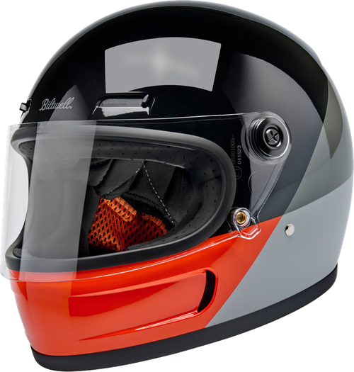 BILTWELL 1006-5128-501 Gringo SV Intersection Helmet - Intersection Black/Orange/Gray XS