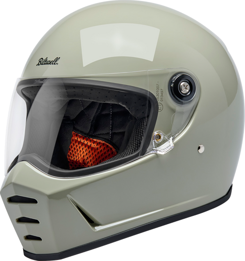 BILTWELL 1004-196-501 Lane Splitter Helmet - Gloss Chalk XS