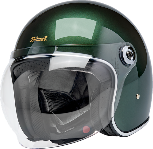 BILTWELL 1008-324-506 Tahoe™ Solid Helmet - Solid Metallic Sierra Green 2XL
