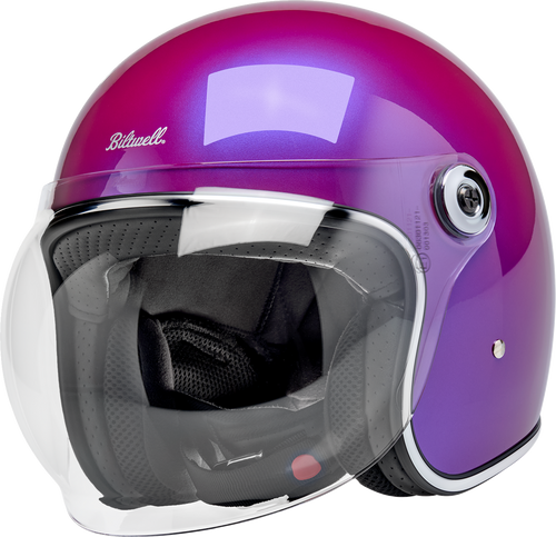 BILTWELL 1008-339-504 Tahoe™ Solid Helmet - Solid Metallic Grape Large