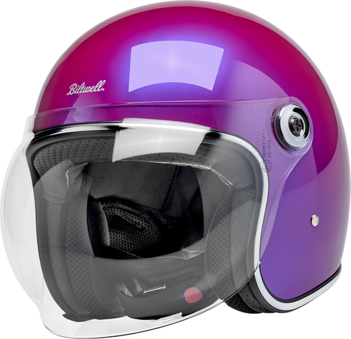 BILTWELL 1008-339-505 Tahoe™ Solid Helmet - Solid Metallic Grape XL