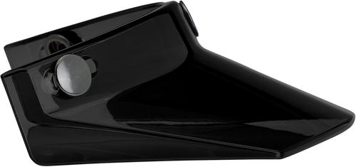 BILTWELL 2002-561 3-Snap Moto Helmet Visor - Black