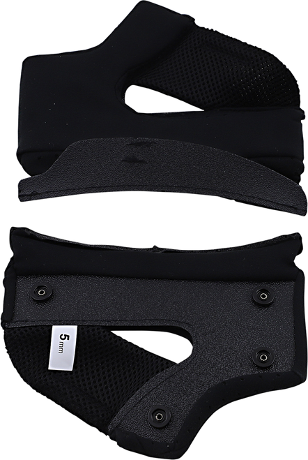 BILTWELL 0023-020-0105 Gringo/Gringo S ECE Cheek Pads - ECE 5 mm