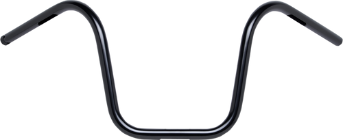 BILTWELL 6004-2017 1" Handlebar w/ TBW Plugs - Ape Hanger Black