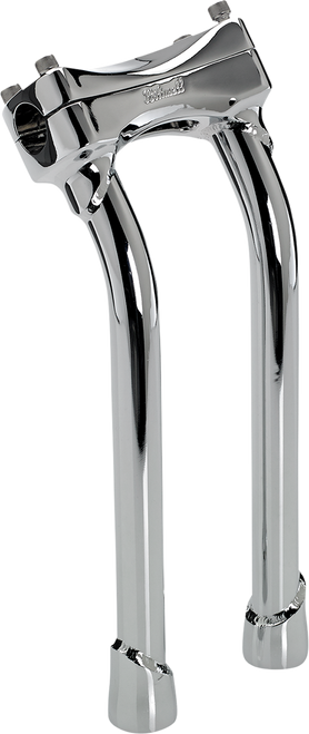 BILTWELL 6414-105-12 Murdock O/S Risers - Pullback 12" Chrome