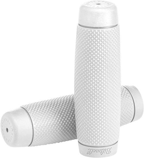 BILTWELL 6703-0201 Recoil Bar Grips - 1" White
