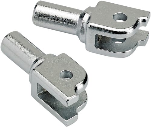 BILTWELL 0107-1640-05 Foot Peg Mounts - Chrome Softail