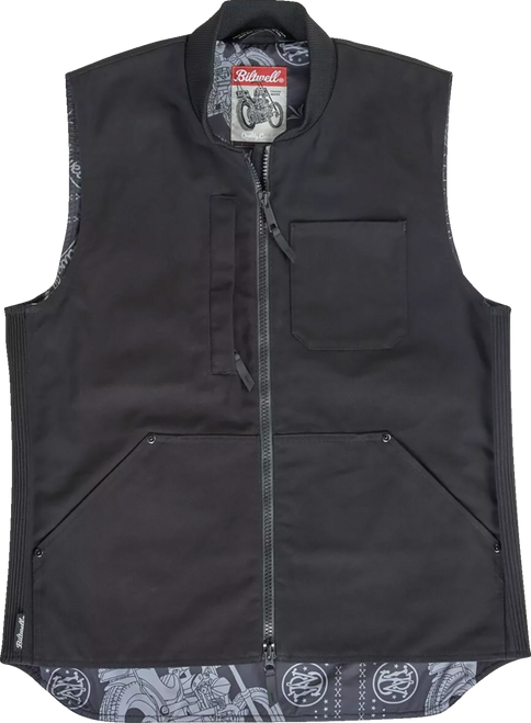 BILTWELL 8150-119-003 4 Speed Vest - Black Medium