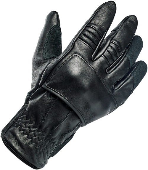 BILTWELL 1505-0101-301 Belden Gloves - Black XS