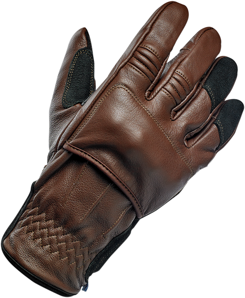 BILTWELL 1505-0201-305 Belden Gloves - Chocolate/Black XL