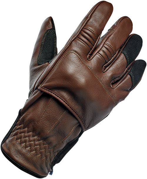 BILTWELL 1505-0201-306 Belden Gloves - Chocolate/Black 2XL