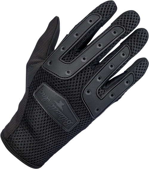 BILTWELL 1507-0101-003 Anza Gloves - Black Out Medium