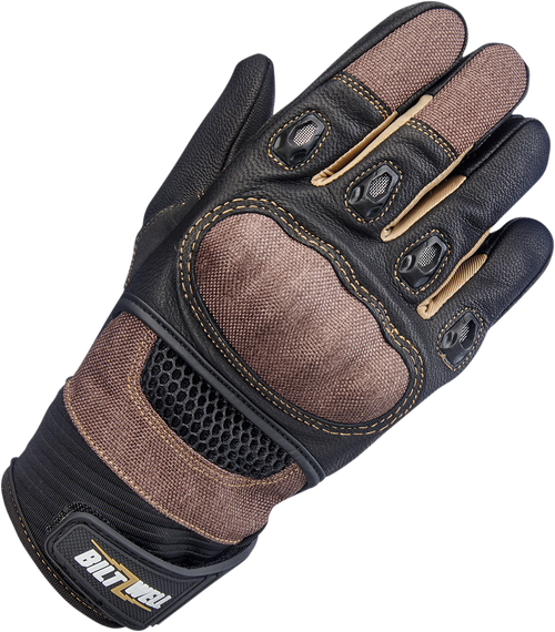 BILTWELL 1509-0201-302 Bridgeport Gloves - Chocolate Small