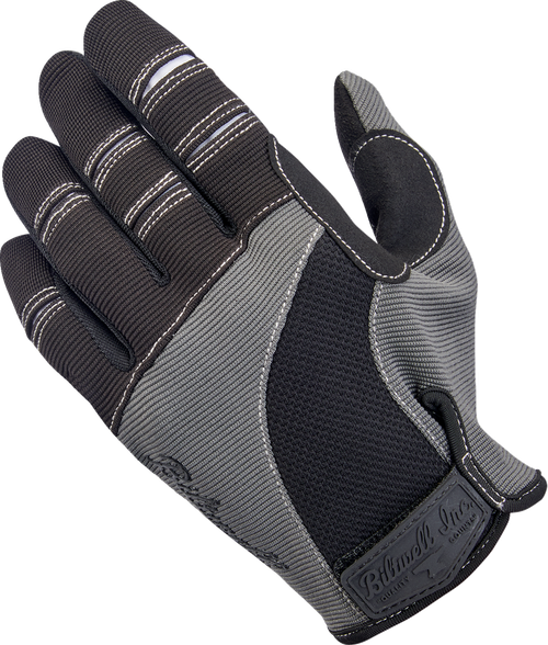 BILTWELL 1501-1101-005 Moto Gloves - Gray/Black XL