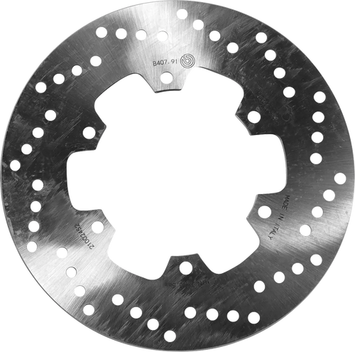 BREMBO 68B40791 PRIME Serie Oro Fixed Disc Brake Rotor - Rear