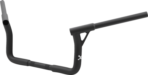 BURLY BRAND B12-7007TB Louie Handlebar - Louie B 8" Textured Black