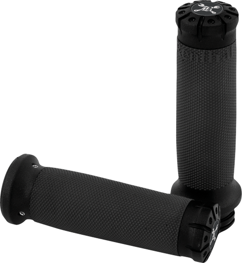 BURLY BRAND B16-1009BM Hawk Grips - TBW Black Machined