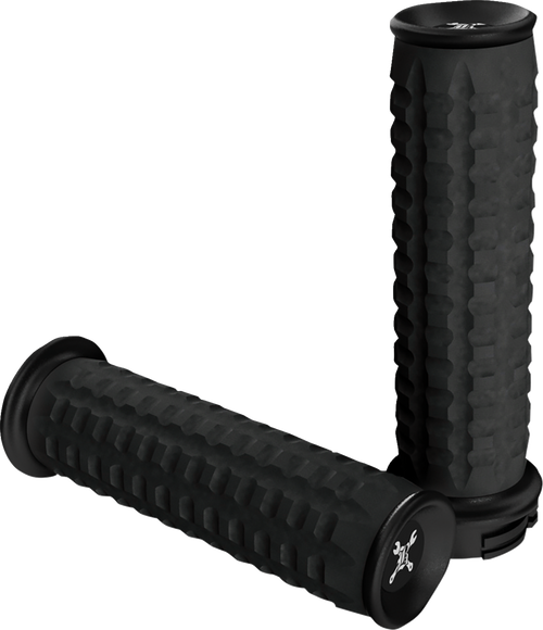 BURLY BRAND B16-1010TB Reaper Grips - Dual Cable Black Textured
