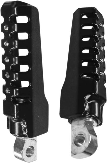 BURLY BRAND B13-1002B Razorback Foot Pegs - Black
