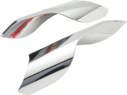 CIRO 16000 Heat Deflectors - Chrome Indian