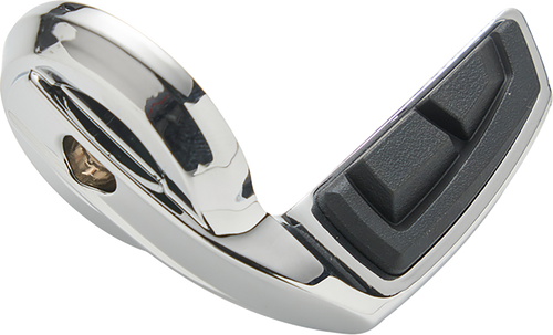 CIRO 54002 Throttle Wing - Chicane™ Grips Chrome