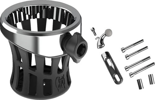 CIRO 55410 Gen 2 Drink Holder - Chrome Chrome Perch Mount
