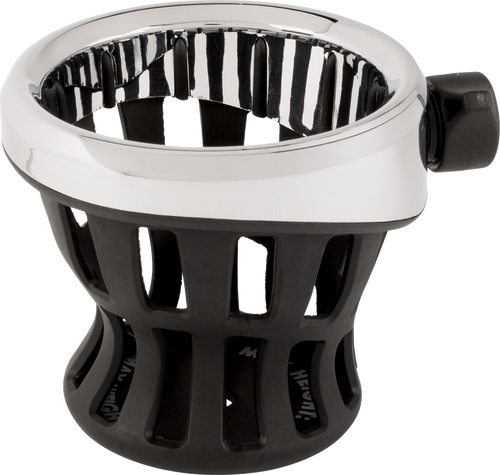 CIRO 55422 Gen 2 Drink Holder - Chrome Passenger Black Mount