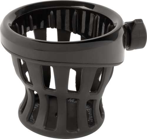 CIRO 55615 Gen 2 Drink Holder - Black Black 1-1/8"/1-1/4" Handlebar Mount