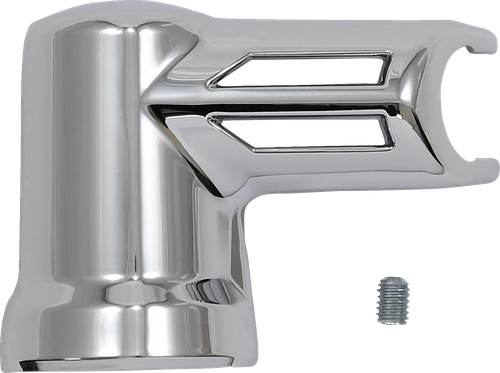 CIRO 73025 Fuel Line Fitting Cover - Chrome Touring/Trike
