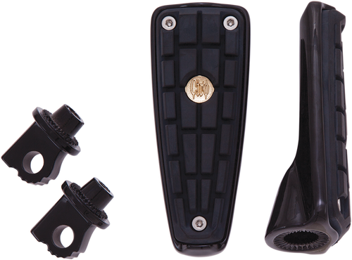 CIRO 61026 CMX Foot Pegs - Black with Mount