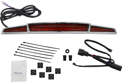 CIRO 40114 Streak Trunk Light with Lightstrike™ Technology - Chrome Red