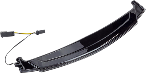 CIRO 40021 LED Lighted Fairing Vent Trim - Black FLTR
