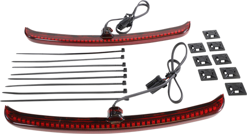 CIRO 40041 Fender Blades® LED Lights - Red Lens