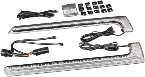 CIRO 40155 Machete™ Saddlebag LED Lights for Flat Bottom Bags - Flat-Bottom Bags