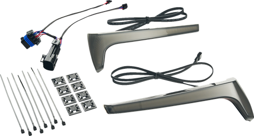 CIRO 4R000 RydeCulture™ Bryant M1 Saddlebag Lights - Smoke Lens Indian