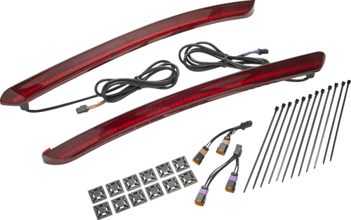 CIRO 42400 Machete™ LED Lights - Red Lens