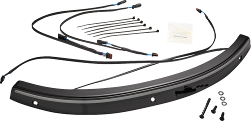CIRO 12001 Solaire LED Windshield Trim - Black