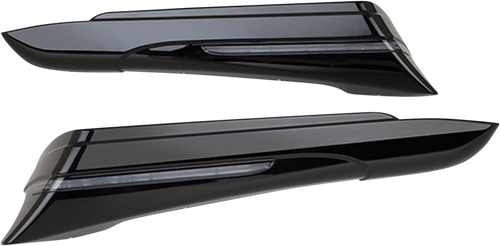 CIRO 40111 Saddlebag Extensions - Black FL '14-'24