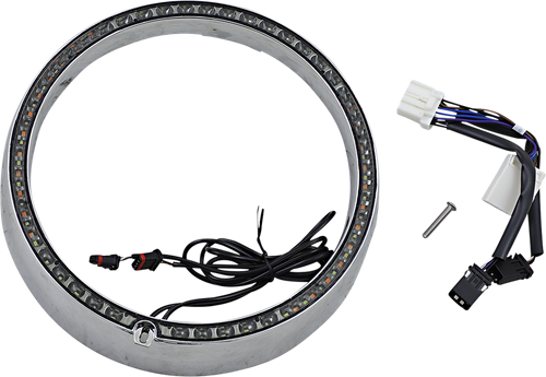 CUSTOM DYNAMICS PB-7TR-SEQ-3C Sequential Trim Ring - Chrome