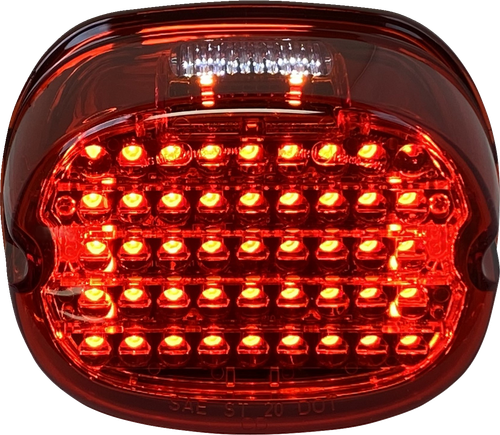 CUSTOM DYNAMICS CD-TL-TW-R Taillight - Top Window - Red - Top Window Red