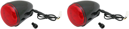CUSTOM DYNAMICS PB-IND-RTS-R-B ProBEAM® Turn Signals - Black/Red