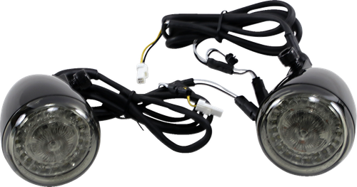 CUSTOM DYNAMICS PB-IND-ECE-AW-B ProBEAM® Turn Signals - Gloss Black - Indian - Gloss Black Indian