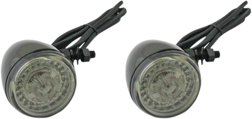 CUSTOM DYNAMICS PB-UNV-ECE-AW-B Front Turn Signal - Universal - Black - Universal Black