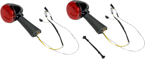 CUSTOM DYNAMICS PB-SCOUT-RR-BR ProBEAM® LED Turn Signal - Rear - Black - Scout - Rear Black Scout