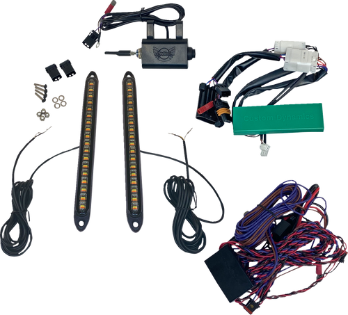CUSTOM DYNAMICS CD-SXS-RZRTRAIL LED Turn Signals - Front/Rear - RZR - Front/Rear RZR