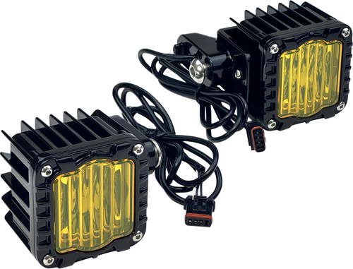 CUSTOM DYNAMICS SD-LRST-FT-YB LED Turn Signals - Selective Yellow Lens - '22-'25 FXLRST/FXRST - Selective Yellow Lens '22-'25 FXLRST/FXRST