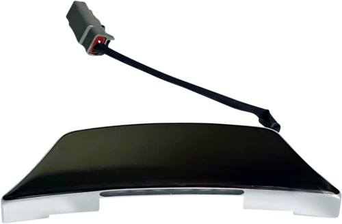 CUSTOM DYNAMICS CD-CVO-LEDTOP-C LED Replacement Top for License Plate Assembly - CVO - Chrome - CVO Chrome
