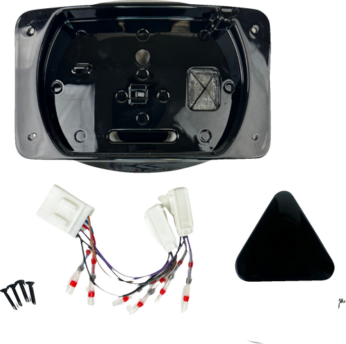 CUSTOM DYNAMICS CD-ELIM-TL-B Taillight Eliminator/License Plate Mount - Black